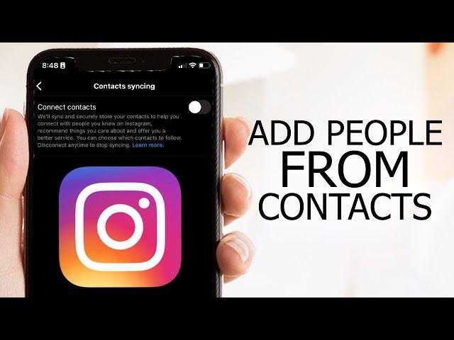 How to Add People From Your Phone Contacts on Instagram (2024)