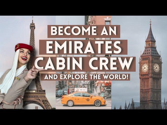 How to Become An Emirates Cabin Crew! | Apply Today!