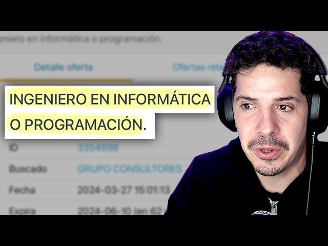 La PEOR OFERTA de Trabajo para Programadores y Desarrolladores