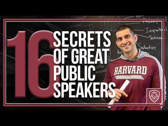 How to Be a Great Public Speaker