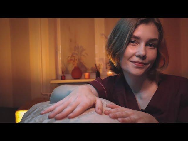 ‍️Долгий массаж всего тела и лица  [компиляция]  ASMR full body massage and skin