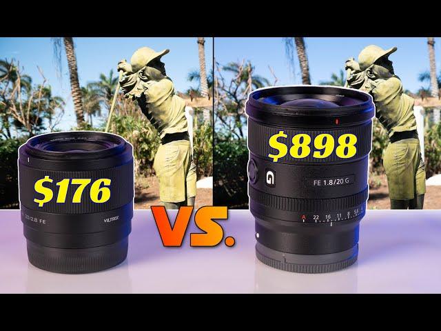 Viltrox 20mm f2.8 vs. Sony 20mm f1.8