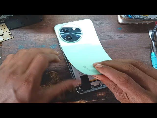 Vivo T3x 5G open back cover and tear down