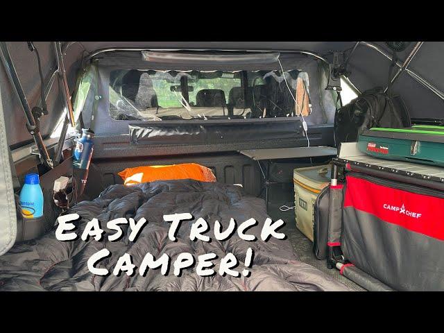 Looking for an Easy Truck Camper? Watch This!