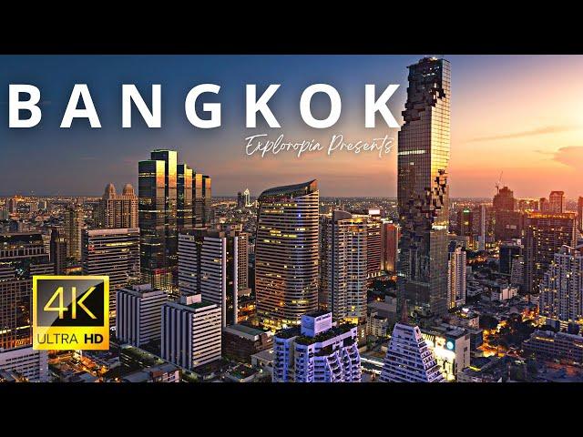 Bangkok, Thailand  in 4K ULTRA HD 60FPS by Drone