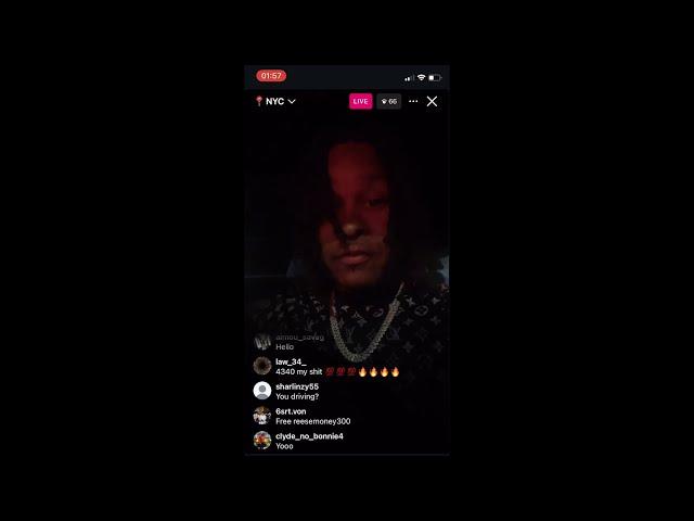 Tay Savage Instagram Live In NYC