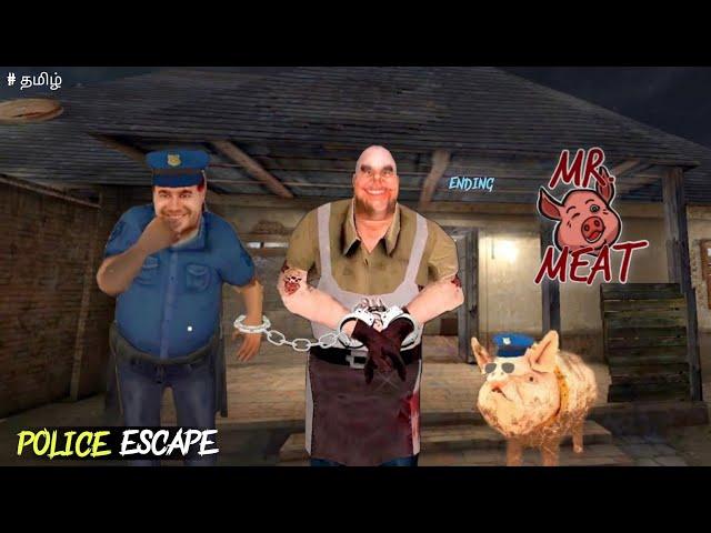 Mr Meat Last Ending Full Gameplay | Mr Meat Police Escape | Lovely Boss