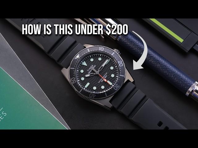 Best Dive Watch Under $200 - Deepwater Reef 200 by TIMEX - Stainless Steel Sapphire