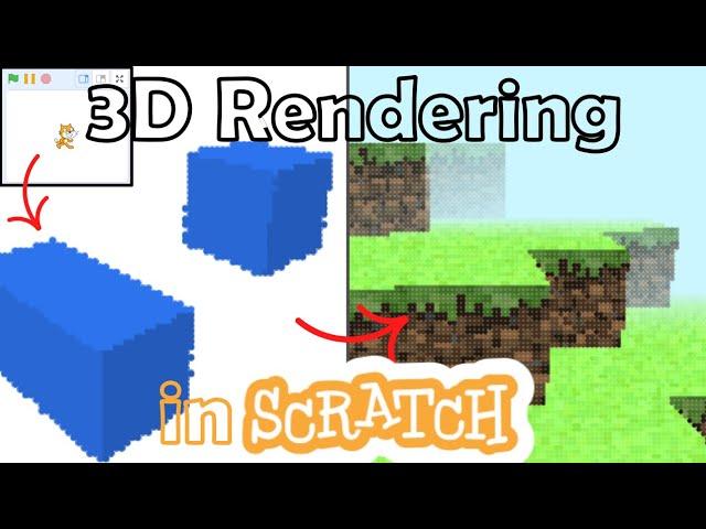 How to Make a 3D Game in Scratch | Minecraft in Scratch E1