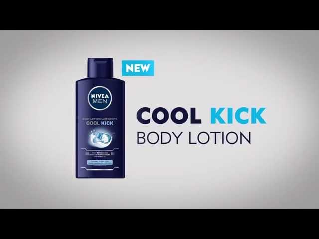 New NIVEA Men Cool Kick Body Lotion