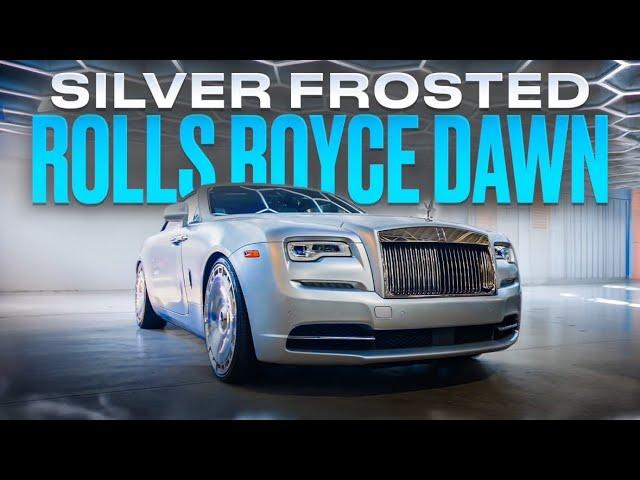 Silver Frosted Rolls Royce Dawn, Flooded Lamborghini STO.