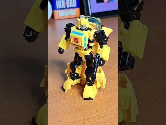 Buzzworthy Origins Bumblebee in under 60 Seconds #shorts #video #transformers #toy #review #short