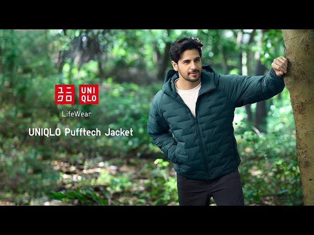 UNIQLO Pufftech Jacket Collection featuring Sidharth Malhotra