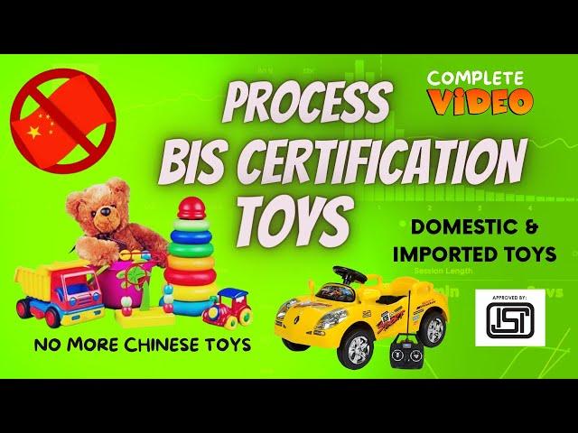 Apply BIS Certification for toys | Process of getting BIS Registration on toys | BIS on toys