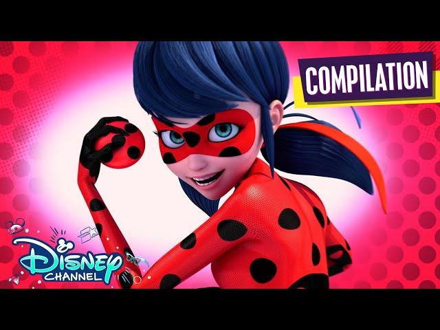 Heroes vs. Villains Part 1 | Compilation | Miraculous Ladybug | @disneychannel x @Miraculous