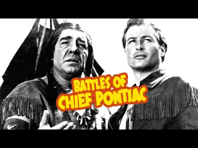 Battles of Chief Pontiac (1952) Lon Chaney Jr. History, War Movie