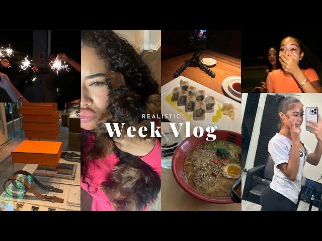 Realistic Week Vlog| Solo Dates, Shopping, Work, Cookout w/ friends