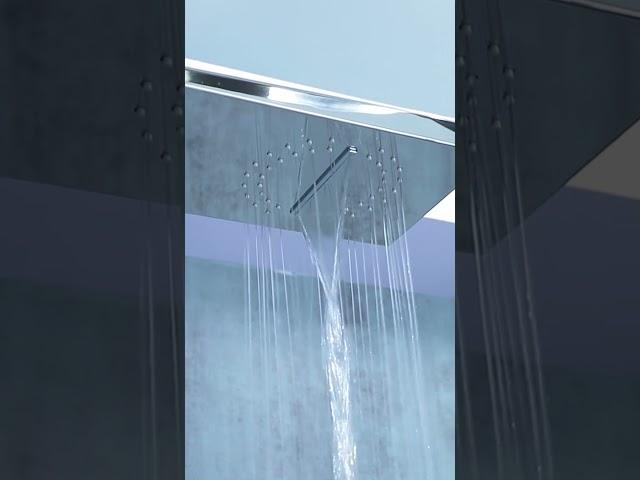 GS012 stainless steel shower panel