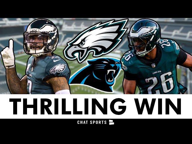 Eagles ESCAPE With THRILLING WIN Over Panthers - Trap Game Averted | Latest Eagles News & REACTION