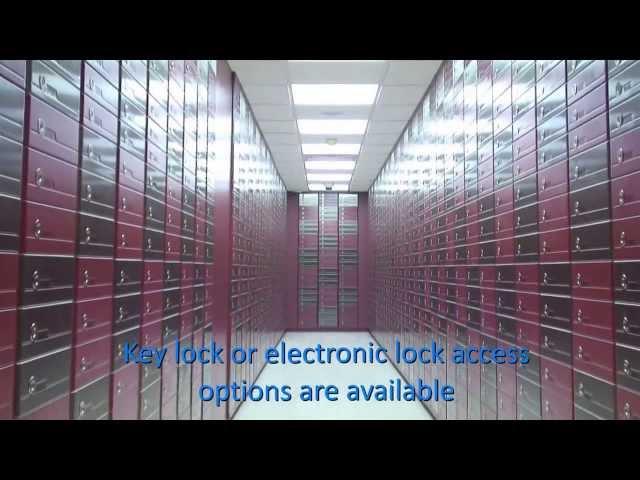 SafeStore 2000C Safe deposit lockers for storage of valuables