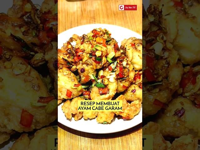 RESEP AYAM CABE GARAM #shorts #resepmasakan #cooking