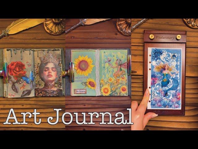 ASMR l 바이올런트 다꾸 모음 l scrapbookingㅣjournal