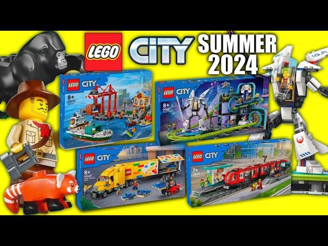 LEGO City Summer 2024 Sets REVEALED!
