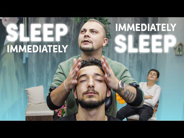 Sleep IMMEDIATELY Within Minutes  | ASMR HEAD MASSAGE