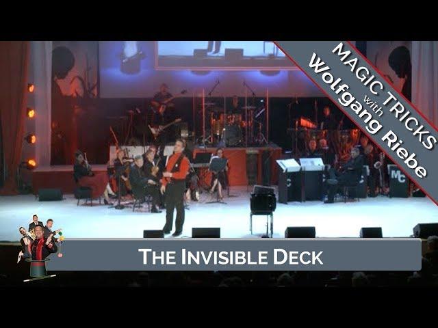 The Invisible Deck with Comedy Magician Wolfgang Riebe