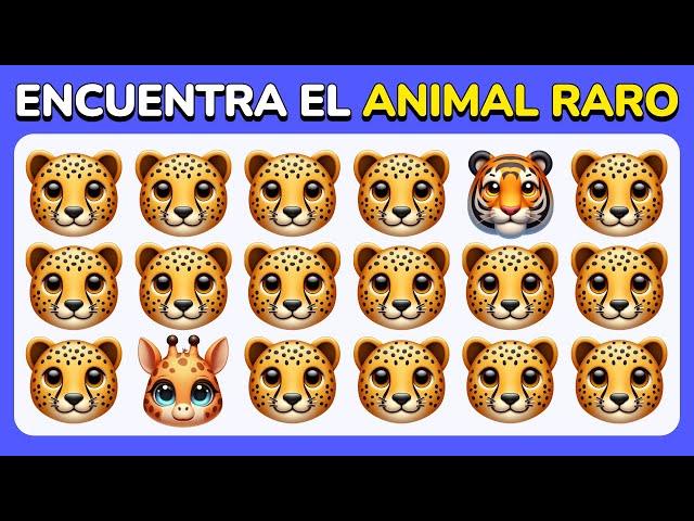 Encuentra el Emoji Diferente - Edición Tropical  Fácil, Medio, Difícil - 30 niveles