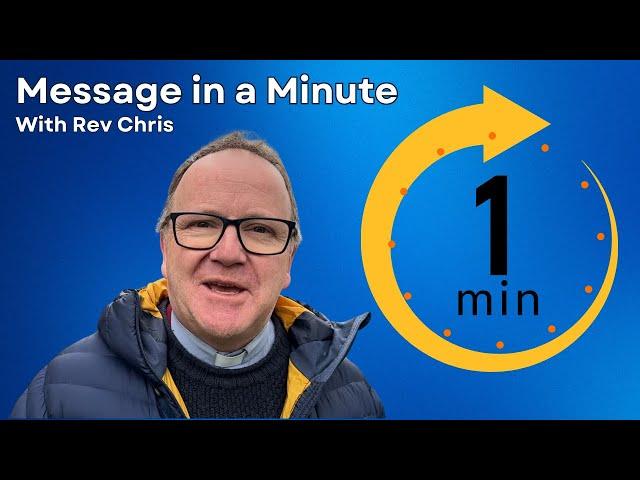 Message in a minute