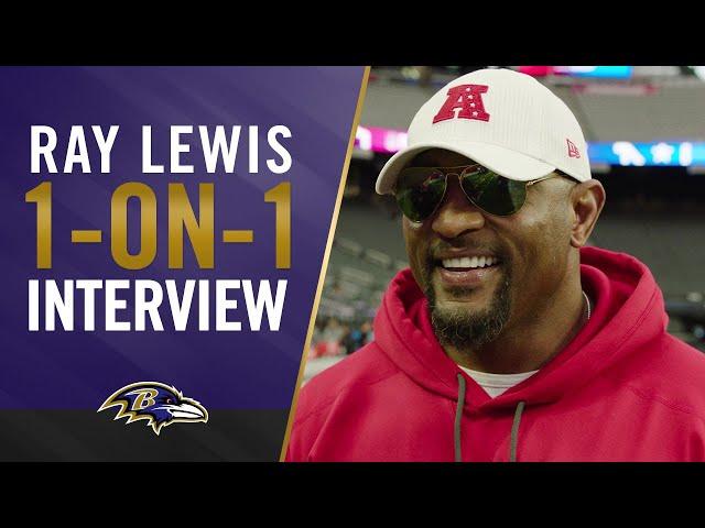 Ray Lewis Shares Plans to Work With Roquan Smith | Baltimore Ravens