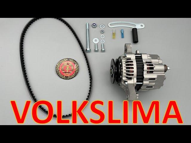 Die neue "alte" Mini-Volkslichtmaschine für den Trabant  - TIG Produktvorstellung