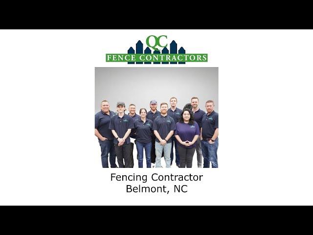 Fencing Contractor Belmont, NC - QC Fence Contractors