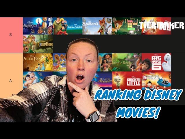 Ranking Disney Movies | FIRST EVER Tier List | Vlog #32