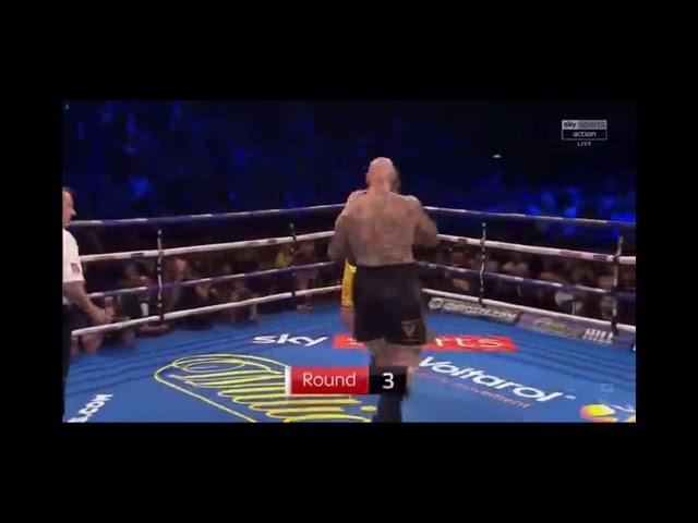 David Allen vs Lucas Browne |  Round 3 KO