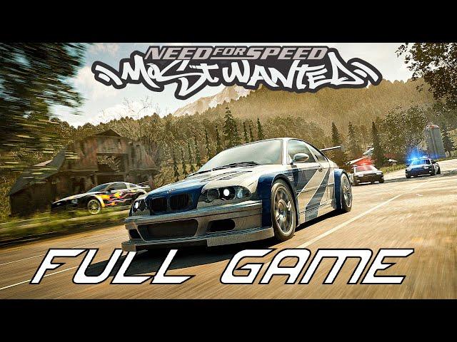 NEED FOR SPEED MOST WANTED Gameplay Walkthrough FULL GAME (4K 60FPS) Remastered