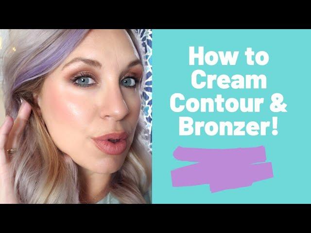 2 Easy Cream Contour & Bronze Methods! Featuring Salt New York!