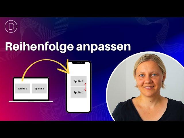 Reihenfolge der Spalten auf Smartphone anpassen