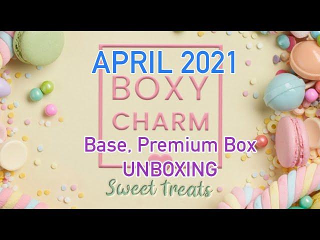 BOXYCHARM APRIL 2021 UNBOXING | BASE BOX ($25) vs PREMIUM BOX ($35)