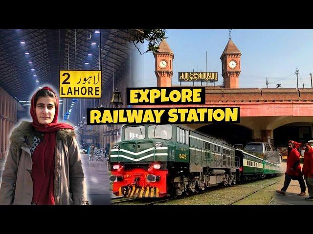 Lahore Junction Railway Station | The Largest & Old Railway Of Pakistan | Saira Butt