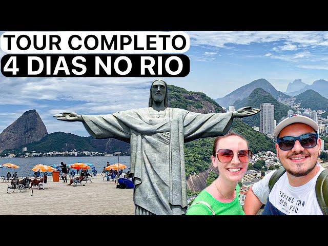 O QUE FAZER NO RIO DE JANEIRO | Roteiro de 4 dias COMPLETO