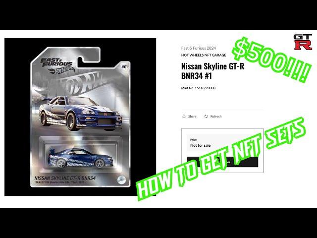 MY HOT WHEELS NFT EXPERIENCE! #hotwheels #hotwheelsfastandfurious #nft #review #diecast #howto#cars