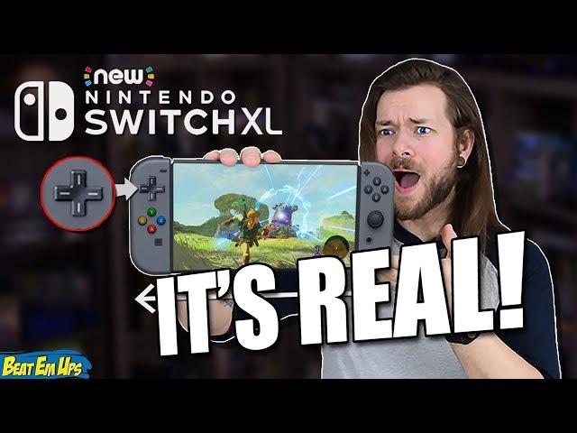 A NEW Nintendo Switch XL/PRO Model COMING 2019!