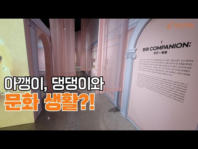 박물관 최초! 반려동물과 즐기는 특별한 전시