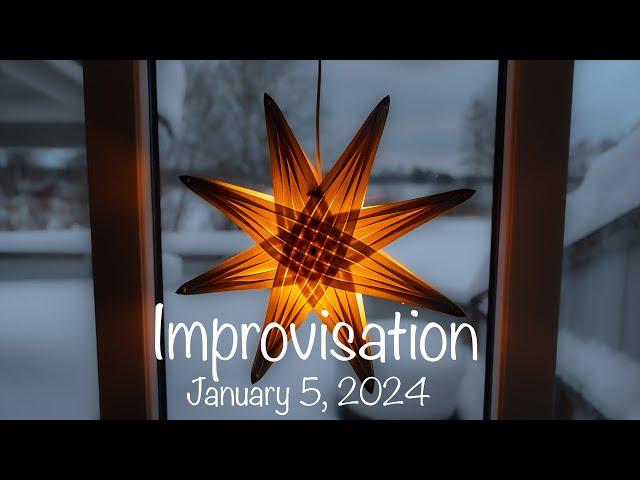 Improvisation January 5, 2024 - Melker Stendahl piano