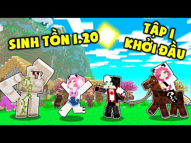 REDHOOD THỬ THÁCH SINH TỒN MINECRAFT 1.20 SIÊU KHÓ TẬP 1*MỀU KHÁM PHÁ HÀNH TRÌNH MỚI CỦA LÀNG PIRATE