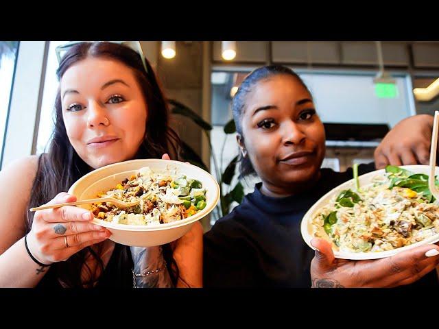 Lexi & Brittany Rate Hollywood's New Cava Restaurant!