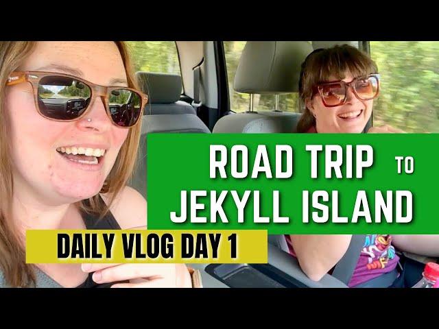 Road Trip to Jekyll Island: Daily Vlog Day 1