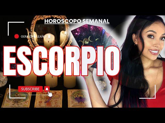 ESCORPIO HOROSCOPO 11 al 17 DE NOVIEMBRE 2024